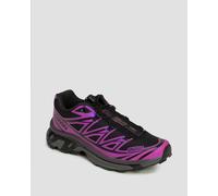 Chaussures De Trail Noires Et Roses Unisexes Salomon Xt-6 Iridescent L47795600-blackhollyhplum 39 1/3