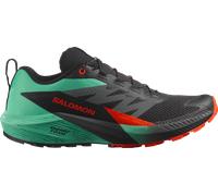 Chaussures Salomon Sense Ride 5 noir vert orange - 44(2/3)