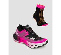 Chaussures De Trail Unisexes X-bionic Terraskin X02 + Chaussettes Techniques Tsts02s25u-b160 39 1/3