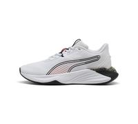 PUMA Chaussures de Training League PWR Hybrid Femme 38.5, White Rosy Outlook Black Pink