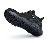 Chaussures de travail avec bouton, chaussures d'assurance accident du travail, chaussures bout en acier résistant aux chocs, chaussures de sécurité pour aventure en plein air(EU 40)