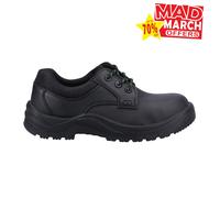 Chaussures De Travail En Cuir Pour Hommes Amblers Safety AL504 Noires