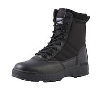 Chaussures de travail pour homme - Bottes d'intervention militaires à fermeture éclair - Bottes de combat - Bottes de combat - Bottes de combat - Bottes de combat - Bottes militaires - Bottes