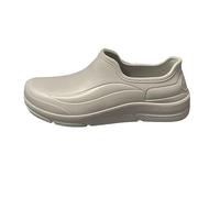 Chaussures de Travail Unisexes pour Chef - Imperméables et Résistantes aux Huiles, Semelle Anti-Dérapante - Idéal Cuisine, Restauration Confort et Sécurité(Khaki,43 EU)