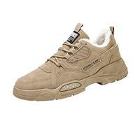 Chaussures de trekking en polaire pour homme - Imperméables - Chaudes | Bottines antidérapantes - Bottes de moto - Bottes de randonnée légères - Bottes à lacets - Bottes de motard - Randonnée en