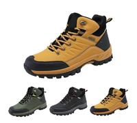 Chaussures de trekking légères pour homme : chaussures de randonnée avec lacets, chaussures d'extérieur, chaussures de marche orthopédiques, antidérapantes, chaussures de course respirantes