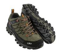 CMP Rigel Low Shoes WP Chaussures Basses de Trekking et de randonnée pour Homme, Flamme d'olive, 42 EU