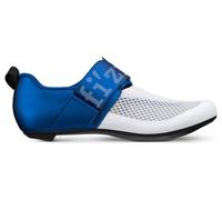 Chaussures de triathlon fizik hydra blanc bleu