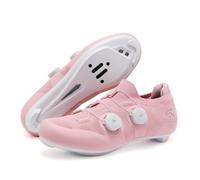 Chaussures De Vélo pour Hommes Femmes, Chaussures De Cyclisme Respirantes Et Antidérapantes avec Système De Serrage Rotatif Légères pour Cyclisme en Salle Et Route en Extérieur
