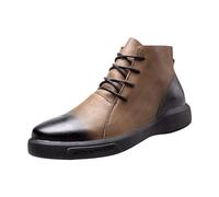 Chaussures de Ville Homme à Lacets en Daim Oxfords Chaussure Costume Entreprise Officiel Classique pour Travail Prince
