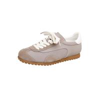 Chaussures de Ville Plates pour Femmes Baskets polyvalentes décontractées Chaussures Basses à Lacer pour Marcher légères antidérapantes seules pour se réveiller