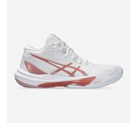 Chaussures de volley Femme - ASICS Sky Elite FF3 Mid blanc et rose 39