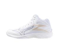 Chaussures De Volleyball Mizuno - Thunder Blade Z Mid Blanc/Quince (Femme)