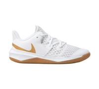 Nike Chaussure de volley-ball Zoom Hyperspeed Court SE Blanc/Gum Light Brown/Metallic Gold 37,5