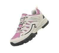 Chaussures de voyage pour homme et homme - Baskets hautes en polyuréthane antidérapantes - Chaussures d'escalade tout-terrain - Baskets athlétiques pour l'extérieur - Baskets de trekking légères, rose