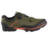 Chaussures de vtt bontrager foray gris olive orange