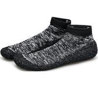 Chaussures d'eau Unisexe Chaussette Aqua Chaussures Skinners Natation Sneakers Yoga Minimaliste Sports de Plage Pieds Nus Ultra Portable Léger Run Chaussures-Grey||43