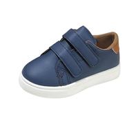 Chaussures d'école à bout large pour garçons et filles - Baskets de course à pied pour enfants - Chaussures de marche faciles à attacher - Chaussures de sport, de randonnée, de jogging, de football