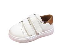 Chaussures d'école à bout large pour garçons et filles - Baskets de course à pied pour enfants - Chaussures de marche faciles à attacher - Chaussures de sport, de randonnée, de jogging, de football