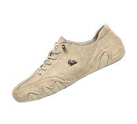 Chaussures décontractées à enfiler pour homme - Respirantes - Bout rond - Confortable - Pour un usage quotidien, kaki, 40 2/3 EU