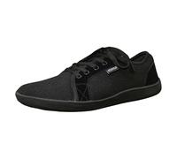 Chaussures Décontractées en Cuir avec Bracelet de Couleur Unie pour Hommes et Femmes Style Couple Chaussures Casual Pieds Nus Grande Taille Sportive Large pour Dernière, Noir , 47 EU