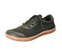 Chaussures Décontractées en Cuir avec Bracelet de Couleur Unie pour Hommes et Femmes Style Couple Chaussures Casual Pieds Nus Grande Taille Sportive Large pour Dernière, Army Vert, 41 EU