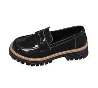 Chaussures Décontractées Femmes Confortables à Enfiler pour Les Jours Modèle Couvert Polyvalent Quatre Saisons (Black, 39) #248