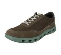 Chaussures Décontractées Homme Clarks Nature X One À Lacets Légères Cuir Nubuck