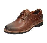 Clarks Originals – Derby homme Batcombe Hall – Marron (Dark Tan Lea) – Taille 41,5 EU