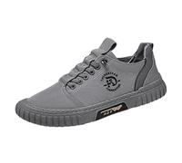 Chaussures Décontractées Hommes Conception Bout Large Maille Tissée Lacets Respirante et Antidérapante de Randonnée Course Pied Tendance 2025 Orthopédiques