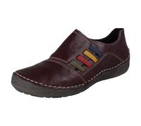 Chaussures Décontractées Mocassins Rieker Bleues à Enfiler Élastique 52560