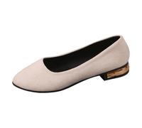 Chaussures décontractées pour Femmes pour Le Travail, Les et Les Loisirs. Modèle Confortable à Enfiler avec Bout fermé et Talon Bloc pour Une Utilisation Toute l'année. Joie de Vivre en Mocassin