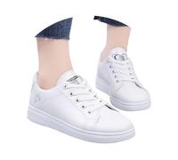 Chaussures décontractées pour Femmes, Tendance à Lacets, antidérapantes, Semelles Plates, Confortables, légères et Respirantes Brise Légère sous Tes Semelles