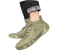 Chaussures décontractées pour Hommes, Bottes de Neige Montantes, Bottes de randonnée antidérapantes pour Un Usage Quotidien, Bottines Tendance à Talon Plat Liberté de Bouger sans Contrainte