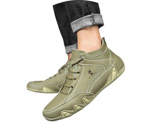 Chaussures décontractées pour Hommes, Bottes de Neige Montantes, Bottes de randonnée antidérapantes pour Un Usage Quotidien, Bottines Tendance à Talon Plat Liberté de Bouger sans Contrainte