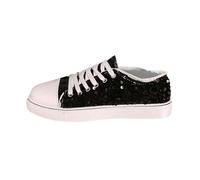 Chaussures décontractées Tendance à Paillettes, Plates Basses à Lacets, Confortables pour la Marche Quotidien Respire avec Toi à Chaque Enjambée