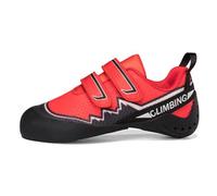 Chaussures D'entraînement Bloc Avec deux bandes adhésives Chaussons pour l'escalade Tailles : 32 à 44 Semelle en gomme Tige extensible Cambre plat Pointe effilée débutants et Professionnels