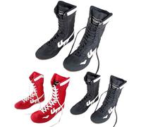 Chaussures d'entraînement pour homme - Chaussures de sport hautes - Chaussures de taekwondo - Baskets pour arts martiaux - Baskets pour taekwondo, boxe, karaté, kung fu taichi, chaussures de salle
