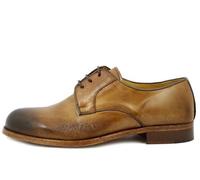 Chaussures Derby pour Homme - EXTON - Cuir Marron clair - Lacets 46
