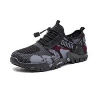 Chaussures d'escalade en maille, série Dark Chaussures de sport à séchage rapide antidérapantes Chaussures d'alpinisme Chaussures de loisirs confortables Chaussures de randonnée légères et respirantes