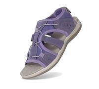 Chaussures d'été décontractées Sandales Habillées Pour Sandales orthopédiques à talon compensé pour femmes confortables femmes à bout ouvert avec soutien de la voûte plantaire Botte (Purple, 42)