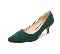 Chaussures d'été élégantes pour femme avec talon haut - Sandales de danse sexy avec point de pivot - Chaussures orthopédiques élégantes - Chaussures légères pour les fêtes, vert, 35 EU