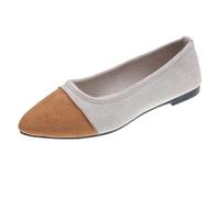 Chaussures d'été pour femme - Bout fermé - Chaussures de danse plates et respirantes - Chaussures de course confortables - Chaussures de bal légères Mary Janes - Chaussures tout-terrain pour femme