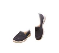 Chaussures d'été pour femme d'âge moyen et seniors, baskets de marche orthopédiques confortables, antidérapantes, légères et plates avec soutien de la voûte plantaire, gris foncé, 0 UK