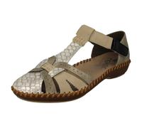 Chaussures D'Été T-Bar Découpées Détails Rieker M1650 Pour Femmes