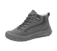 Chaussures d'extérieur en Coton pour Hommes, et polyvalentes, en Peluche épaisse, Bottes Neige Sport décontractées, Nouvelle Hiver (Grey, 42)
