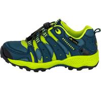 Lico Fremont, Mixte enfant Trekking- & Bottes de marche, Bleu (Petrol/Lemon), 38 EU