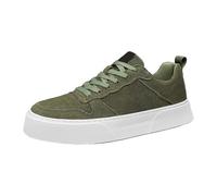 Chaussures d'extérieur pour homme, fond plat, coupe large, chaussures décontractées, légères et souples, chaussures de jogging en tissu en maille, chaussures de loisirs confortables, antidérapantes
