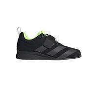 Chaussures d'haltérophilie Adipower Weightlifting 2 - noir/gris foncé/vert vif - 41 1/3 36 2/3