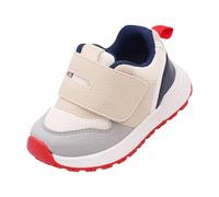 Chaussures d'hiver décontractées pour enfant - Taille 28 - En maille - Semelle souple - Respirantes - Pour le sport, Marine, 23.5 EU